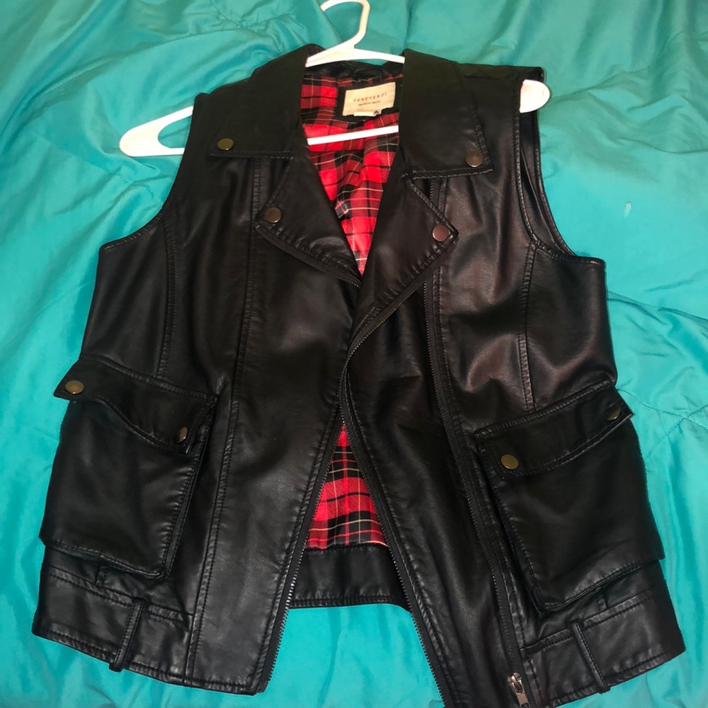 Leather jacket